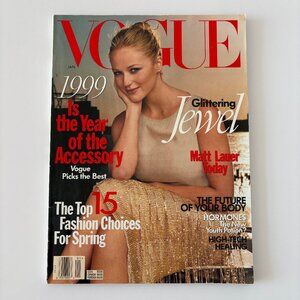 Vogue magazine January 1999 - Jewel